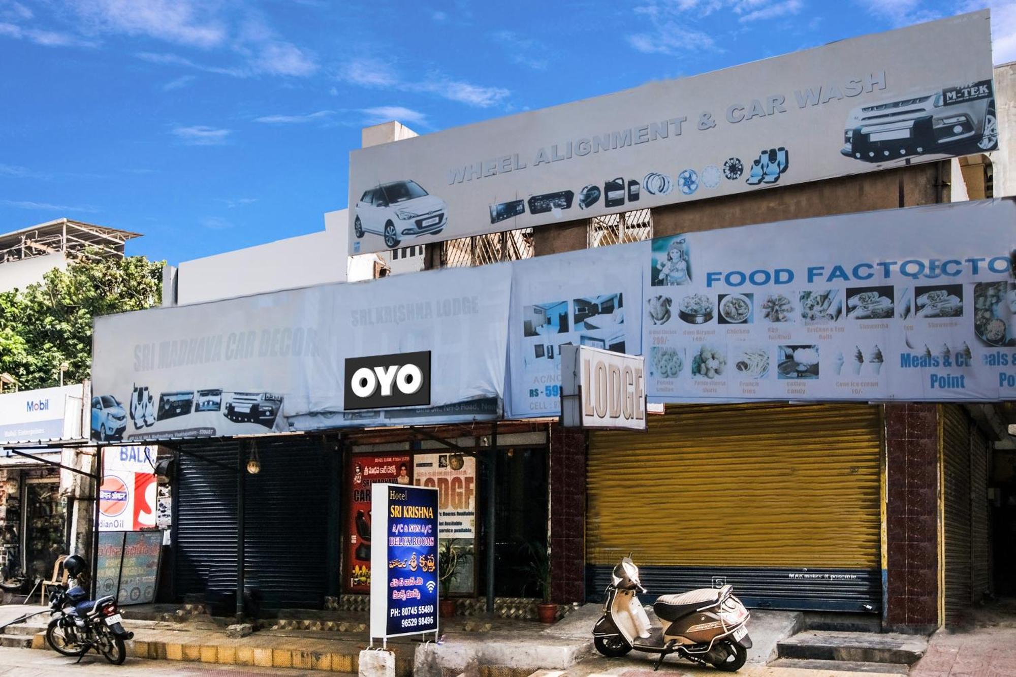 Hotel O Sri Krishna Residency Tikkavanipalem Exterior foto